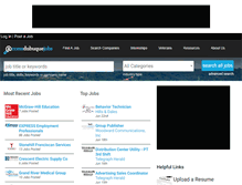 Tablet Screenshot of jobs.accessdubuque.com